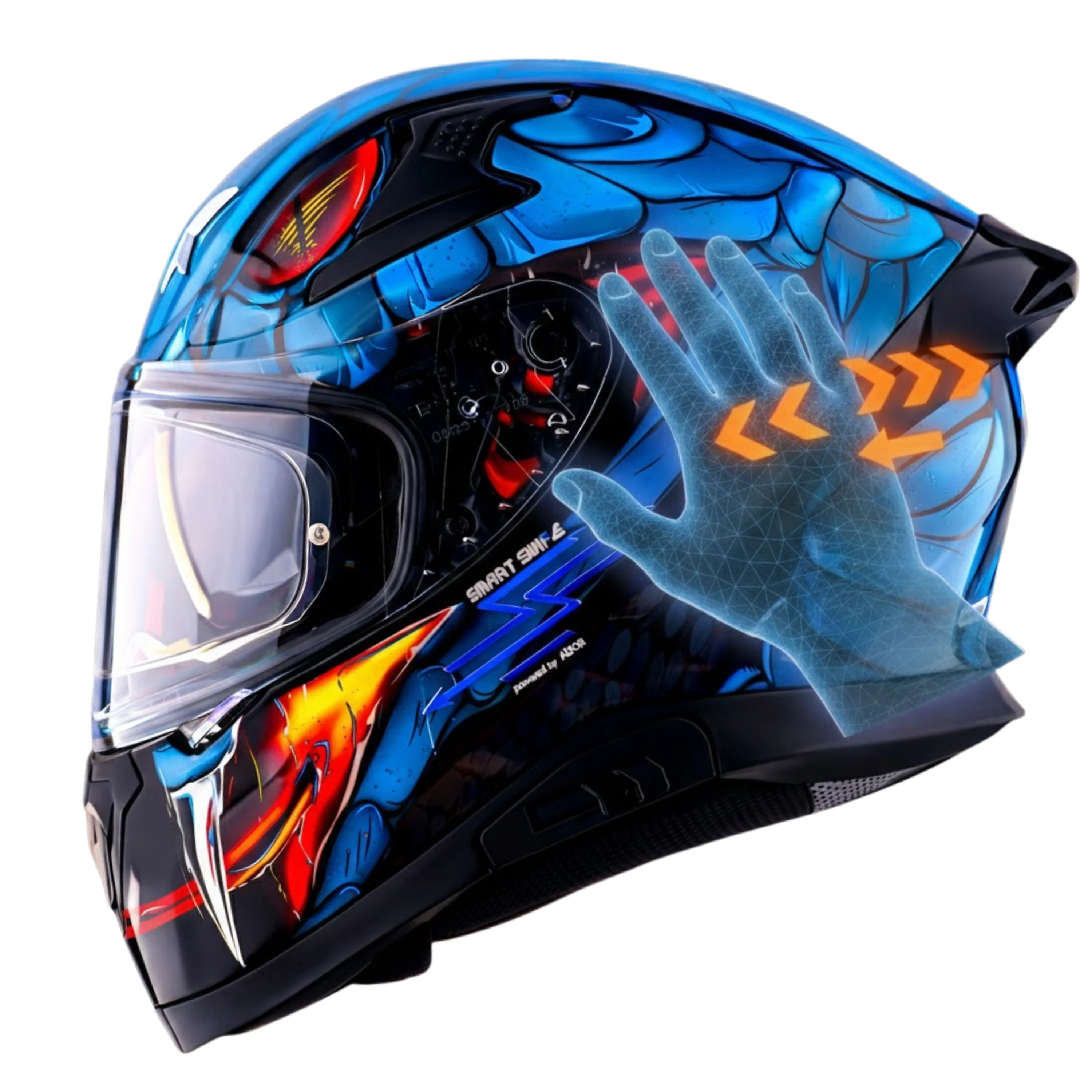 Axor X Altor  Apex Venomous Smart Bluetooth Helmet - Image 10