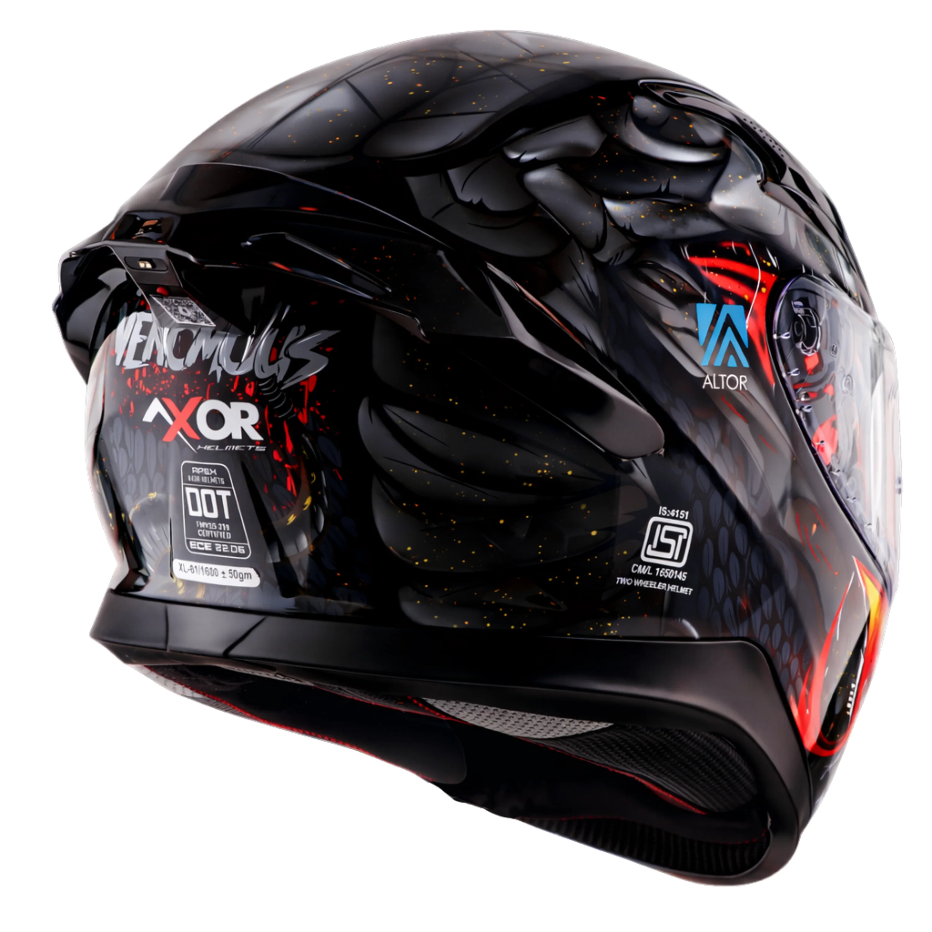 Axor X Altor  Apex Venomous Smart Bluetooth Helmet - Image 3