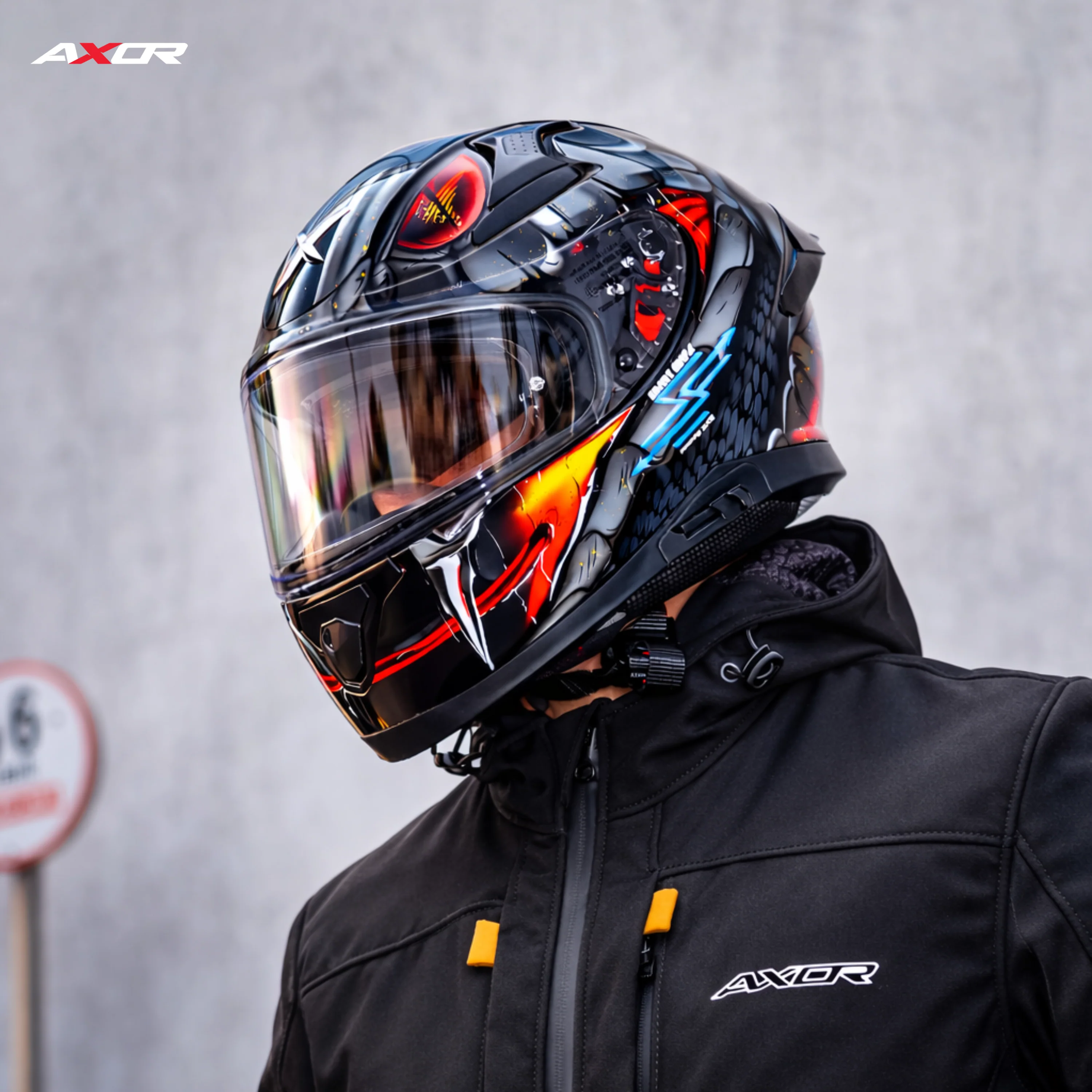Axor X Altor  Apex Venomous Smart Bluetooth Helmet - Image 6