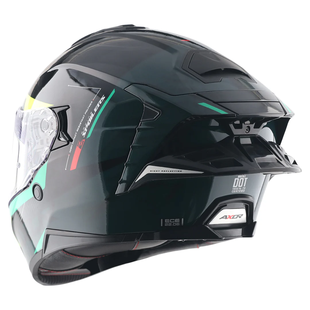 Brutale Kryptic Dual Spoiler Helmet - Image 17