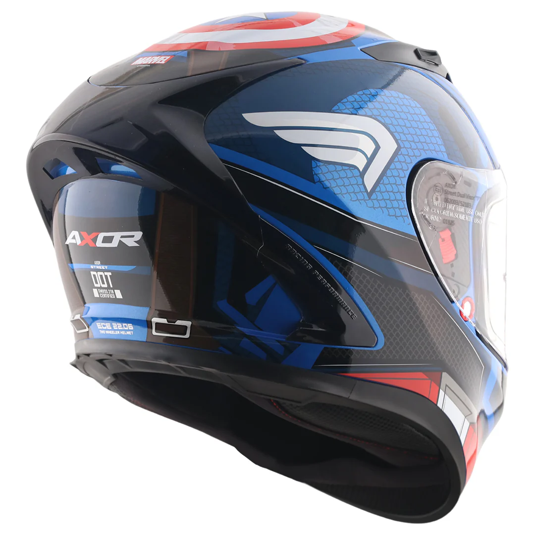 Street Marvel Captain America Helmet - Image 6