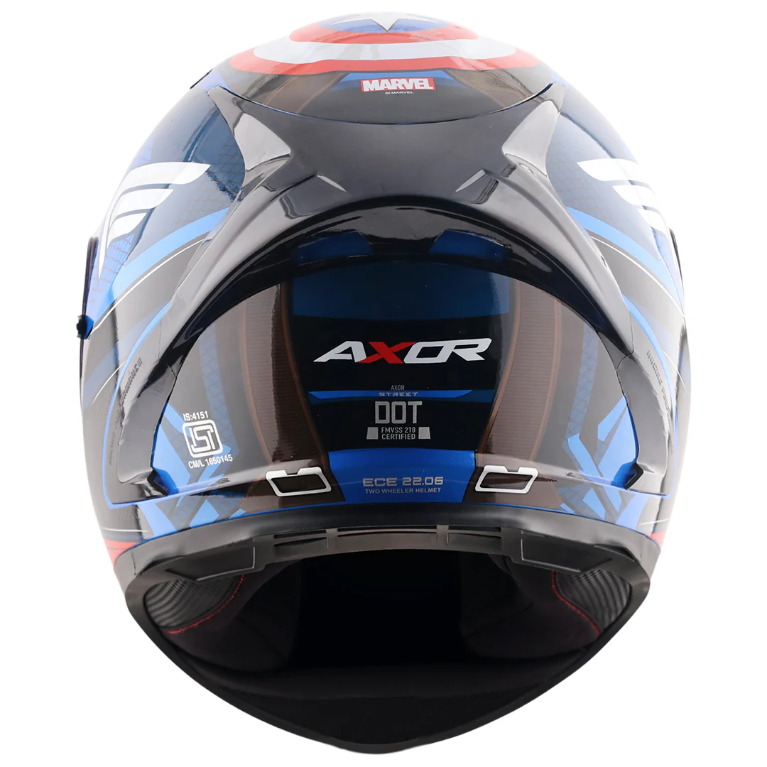 Street Marvel Captain America Helmet - Image 7